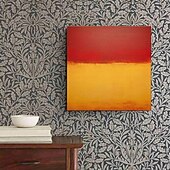 Χαμηλού Κόστους Ελαιογραφίες-διάσημος Mark rothko πολύχρωμο αφηρημένο έργο τέχνης ζωγραφισμένο στο χέρι καμβά ζωγραφική μοντέρνα τέχνη τοίχου για γκαλερί διακόσμηση σπιτιού σαλονιού τεντωμένο πλαίσιο έτοιμο για κρέμασμα ή χωρίς