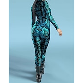 رخيصةأون طباعة-بدل كامل الجسم بدل زانتاي زي تأثيري مايو كارينا زي مثير عيد الرعب للأطفال للبالغين رجالي نسائي للصبيان حفلة تنكرية مناسب للحفلات أداء تلبيس