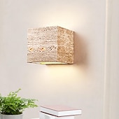 Недорогие наружные настенные светильники-Светодиодный настенный светильник, открытый, водонепроницаемый, ip55, камень, гостиная, образец, спальня, прикроватная тумбочка, настенный светильник для телевизора, настенный светильник 110-240 В