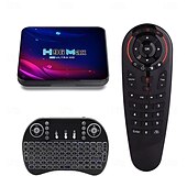 baratos Boxes de TV-Smart TV Box H96 Max RK3318 Android 11, 4G, 64GB, 32G, 4K, YouTube, Wi-Fi, BT, Media Player, H96Max, TV Box Android 10, Set Top Box, 2GB e 16GB