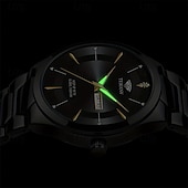 economico Orologi al quarzo-un nuovo orologio da uomo originale in stile business px7 orologio al quarzo luminescente resistente all&#039;acqua con indicazione di data e giorno alla moda casual e versatile regalo ideale per la vita e
