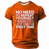 ieftine Tricouri amuzante pentru bărbați-Bărbați Sarcastic Argou amuzant Tricou Manșon scurt Tricou Tipărire 3D Stil Nautic Cămașă Modă Zilnic Stradă Zilnic Negru Alb Roșu-aprins Vară Primăvară Îmbrăcăminte S M L XL XXL XXXL