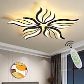 preiswerte Dimmbare Deckenleuchten-dimmbar cluster design deckenleuchten kunststoff künstlerischer stil modern stil neuheit schwarz led modern 110-240 v