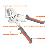 preiswerte Werkzeugaufbewahrung-Hochleistungs-Werkzeugsatz für professionelle Ösen, 3/8 Zoll 10 mm Hand-Ösensatz, DIY-Handlocher-Ösensatz mit 200/500 Ösenschnallen, Installationswerkzeuge für Metall-Luftlochnieten