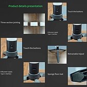 お買い得  テーブルランプ-テーブルランプ 調節可能 モダン コンテンポラリー USB電源 屋内用 プラスチック