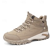 Men's Beige Waterproof Trail Boots – Durable and Comfortable, Perfect for Hiking, Trail Running and All-Day Outdoor Wear cheap Hiking Boots-Men's Beige Waterproof Trail Boots – Durable and Comfortable, Perfect for Hiking, Trail Running and All-Day Outdoor Wear