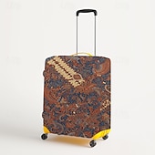 cheap Home Wear &amp; Home Slippers-Art Style Printed Luggage Cover Stretch Suitcase Protector Elastic Travel Baggage Cover