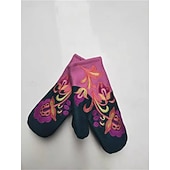 voordelige Handschoenen-Women's 1 Pair Fingerless / Fingertips / Winter Gloves Active / Outdoor Gloves - Flower Print