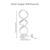 cheap Table Lamps-Table Lamp / Desk Lamp / Bedside lamps Decorative Artistic / Nordic Style USB Powered For Bedroom / Study Room / Office DC 5V White