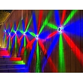cheap Landscape Lights-Solar Ground Lights Outdoor 1 Pack, Solar Ground Lights Waterproof, 4 Modes LED Ground Lights Outdoor Christmas Lights Stick in Ground,Color Changing for Yard, Wall, Deck, Garden, Pathway