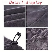 Недорогие отопление охлаждение-2 зимних теплых гетра для шеи для мужчин – утолщенные, дышащие, с мягкой флисовой подкладкой, ветрозащитные для езды на велосипеде и активного отдыха, универсальные, можно носить как грелку для шеи,