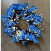 halpa LED-hehkulamput-1 kpl USB Pajuvineoksa valot 8-tilaa 72/96/144LED lämpimän valkoinen valo seinälle huoneeseen keittiöön kahvilaan Halloween koristeeksi