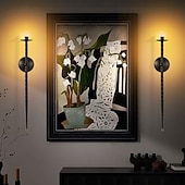 Недорогие Снижено до $30-Настенный подсвечник 1 шт. / 2 шт. большой витой подсвечник для свечей настенный металлический подсвечник для столовой, гостиной, офиса, спальни