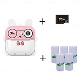 Недорогие Все для фото и видео-Новинка 2025 года: детская цифровая камера Polaroid Q5 с рисунком из мультфильма, симпатичная мини-камера для детей с HD-фотосъемкой и печатью, мини-видеокамера, рождественский подарок на день