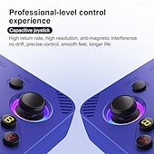 Недорогие Видеоигры-Портативная игровая консоль RG36 PRO профессиональный игровой чип 64GB TF карта 3.5 дюйма IPS экран высокой четкости двойные 3D стика и кнопки RGB цветная подсветка ретро-дизайн Подарок на День