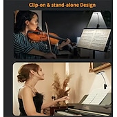 olcso Olvasólámpák-3 színű LED-es csiptetős könyvlámpa, USB-s újratölthető olvasólámpa, hordozható olvasólámpa, hálószobai éjszakai fény