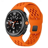 Χαμηλού Κόστους Ζώνες ρολογιών Samsung-Παρακολουθήστε το συγκρότημα για Samsung Galaxy Ρολόι 8 40/44mm Ρολόι 8 Classic 46mm σιλικόνη Αντικατάσταση Λουρί Αδιάβροχη Ρυθμιζόμενο Γυναίκες άνδρες Αθλητικό Μπρασελέ Μοντέρνο Κούμπωμα Περικάρπιο