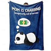 رخيصةأون بطانيات وأوشحة-بطانيات صوفية بطانية للأريكة هدية أمي كلاسيكي الحديث 3D أريكة سرير بطانية زخرفية بطانية دافئة ديكور المنزل