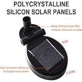 cheap Ground Lights-Solar Lights, 3-Head-Daffodil Flower Solar Lights, Landscape Lights, LED Outdoor Solar Powered Garden Lights, Waterproof Flower Lights, Landscape Stake Light for Yard, Pathway, Patio Decor