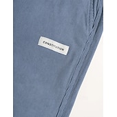 ieftine Picior drept-Bărbați Pantaloni Pantaloni Corduroy Pantaloni largi Pantaloni casual Pantaloni de sport cu picior drept Cordon Talie elastică Culoare solidă Confort Lungime totală Zilnic Casă În aer liber Modă Șic