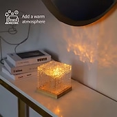 cheap Projector Lamp&amp;Laser Projector-16 Color Water Ripple USB Night Light - Touch&amp;remote Control Automatic Rotation Starry Sky Projection Effect - Perfect Romantic Gift for Christmas and Party Decoration