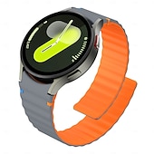 ieftine Curele de ceas Samsung-Uita-Band pentru Samsung Galaxy Watch 7/6/5/4 40/44mm, Watch 6 Classic 43/47mm, Watch 4 Classic 42/46mm Silicon Înlocuire Curea Ajustabil Trail Loop Brăţară