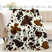 billige Tepper og pledd-Teppe Fleece-tepper Kasteteppe til sofaen Kutrykk Vestlig Bohem Sofa Seng Dekorativt teppe Varmt teppe Gave Hjemmedekor