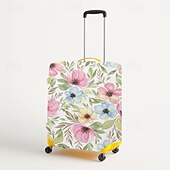 economico Abbigliamento da casa e pantofole per la casa-Coprivaligia con stampa floreale, coprivaligia elastico, coprivaligia da viaggio