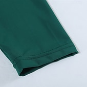 cheap Standard  Ballroom-Elegant Green Ballroom Dance Dress with Long Sleeves and Off-Shoulder Design for Latin &amp; Social Dancing