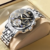 Χαμηλού Κόστους Ρολόγια Quartz-Προηγμένο Ρολόι Χεριού Ανδρών Μοντέρνο Αντρικό Ρολόι Quartz Μοντέρνο Ημερολόγιο Λαμπερός Δείκτης Η Καλύτερη Επιλογή Δώρου για Άντρες