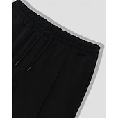 Herre Joggebukser Bukser Plisserte bukser Snorer Lomme Elastisk midje عادي Komfort Sport & Utendørs Daglig Mote Fritid Svart Grå Mikroelastisk billige Rett ben-Herre Joggebukser Bukser Plisserte bukser Snorer Lomme Elastisk midje عادي Komfort Sport & Utendørs Daglig Mote Fritid Svart Grå Mikroelastisk