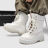 economico Stivali da lavoro-stivali da lavoro impermeabili arancioni da uomo: design robusto con supporto alto per la caviglia, ideali per lavori all'aperto e uso intensivo