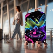 Χαμηλού Κόστους Home Wear &amp; Home Slippers-Ελαστικό κάλυμμα αποσκευών με εκτύπωση galaxy