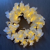 halpa LED-hehkulamput-1 kpl USB Pajuvineoksa valot 8-tilaa 72/96/144LED lämpimän valkoinen valo seinälle huoneeseen keittiöön kahvilaan Halloween koristeeksi