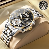 Χαμηλού Κόστους Ρολόγια Quartz-Προηγμένο Ρολόι Χεριού Ανδρών Μοντέρνο Αντρικό Ρολόι Quartz Μοντέρνο Ημερολόγιο Λαμπερός Δείκτης Η Καλύτερη Επιλογή Δώρου για Άντρες