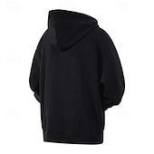 abordables sudaderas basicas hombre-Hombre Sudadera Negro Blanco Gris Oscuro Con Capucha Plano Bolsillo Deporte Diario Festivos Poliéster Ropa de calle Básico Casual Primavera Otoño Ropa Sudaderas con capucha Sudaderas