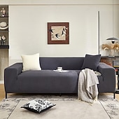 olcso Kanapéhuzat-rugalmas jacquard szövet kanapéhuzat, stretch kanapéhuzat, szekcionált L alakú kanapéhuzat, sarokhuzat nappaliba, 1/2/3/4 üléses