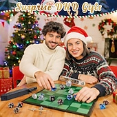 baratos Calendário do Advento-calendário do advento de natal 2025, conjunto de dados misteriosos dnd calendário do advento de férias 24 dias, surpresa d &amp;d presentes, adequado para RPG de masmorras e dragões, mtg, jogo de mesa de