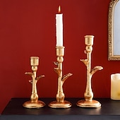 abordables Sculptures-1pc européen rétro résine cocotier en forme de décoration de la maison chandelier décoration de bureau à domicile et embellissement chandelier ornement adapté à la décoration de bureau dans les