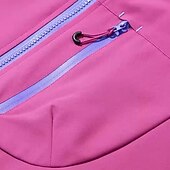 cheap Running Jackets-Men's Solid Colored Hooded Jacket Full Zip Jacket Fall / Winter with Pockets Long Sleeve Athleisure Waterproof Windproof Hiking Running Outdoor Black Yellow Pink Sportswear Activewear