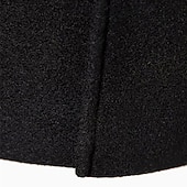 baratos Trench coat masculino-Homens Casaco Casaco impermeável Casaco longo Férias Diário Outono Inverno Poliéster A Prova de Vento Manter Quente agasalhos Roupa Moda Clássico Tecido Bolsos Lapela Trespassado