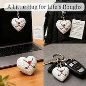 voordelige Beelden-Golfzakknuffel, inspirerend golfcadeau met bemoedigende tekstkaart, klein cadeautje voor golfliefhebbers, motiverende golfbalmarker, attent golfcadeau voor mannen en vrouwen