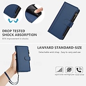 זול נרתיקים לאייפון-טלפון מגן עבור iPhone 17 Pro Max 17 Air 17 16 Pro Max Plus 13 Pro Max Mini מארז כרטיס ארנק עמיד בזעזועים רטרו עור PU
