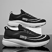 זול נעלי חג המולד לגברים-נעלי ריצה לגברים בצבע ירוק ניאון עם סוליה בעלת ביצועים גבוהים - נעליים אופנתיות ונוחות לחג המולד ולאורח חיים פעיל