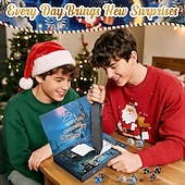 baratos Calendário do Advento-calendário do advento de natal 2025, conjunto de dados misteriosos dnd calendário do advento de férias 24 dias, surpresa d &amp;d presentes, adequado para RPG de masmorras e dragões, mtg, jogo de mesa de