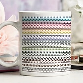 Недорогие Кружки и чашки-Кружка для кофе со скрытым посланием, необычные кружки, рабочая кружка для кофе, саркастический подарок для коллеги, друзей, коллег (радуга, чашка 11 унций, стиль «солнечный свет»)