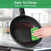 Недорогие Кухонный набор-Набор из 12 кастрюль для тушения и вока, безопасный набор для посудомоечной машины со съемной ручкой, нержавеющая сталь, набор посуды для индукционной плиты