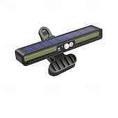 Недорогие Подсветки дорожки и фонарики-Настенные солнечные светильники с водонепроницаемым корпусом, уличные светильники для ограждений, переносные светильники безопасности на солнечных батареях для ограждений, гаражей, кемпингов