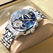 Χαμηλού Κόστους Ρολόγια Quartz-Προηγμένο Ρολόι Χεριού Ανδρών Μοντέρνο Αντρικό Ρολόι Quartz Μοντέρνο Ημερολόγιο Λαμπερός Δείκτης Η Καλύτερη Επιλογή Δώρου για Άντρες