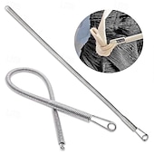 baratos Arrumação e Organização-Clipe enfiador de corda com mola 5 peças, ferramenta de enfiar corda, linha de cordão dobrável, acessórios de costura multifuncionais faça você mesmo